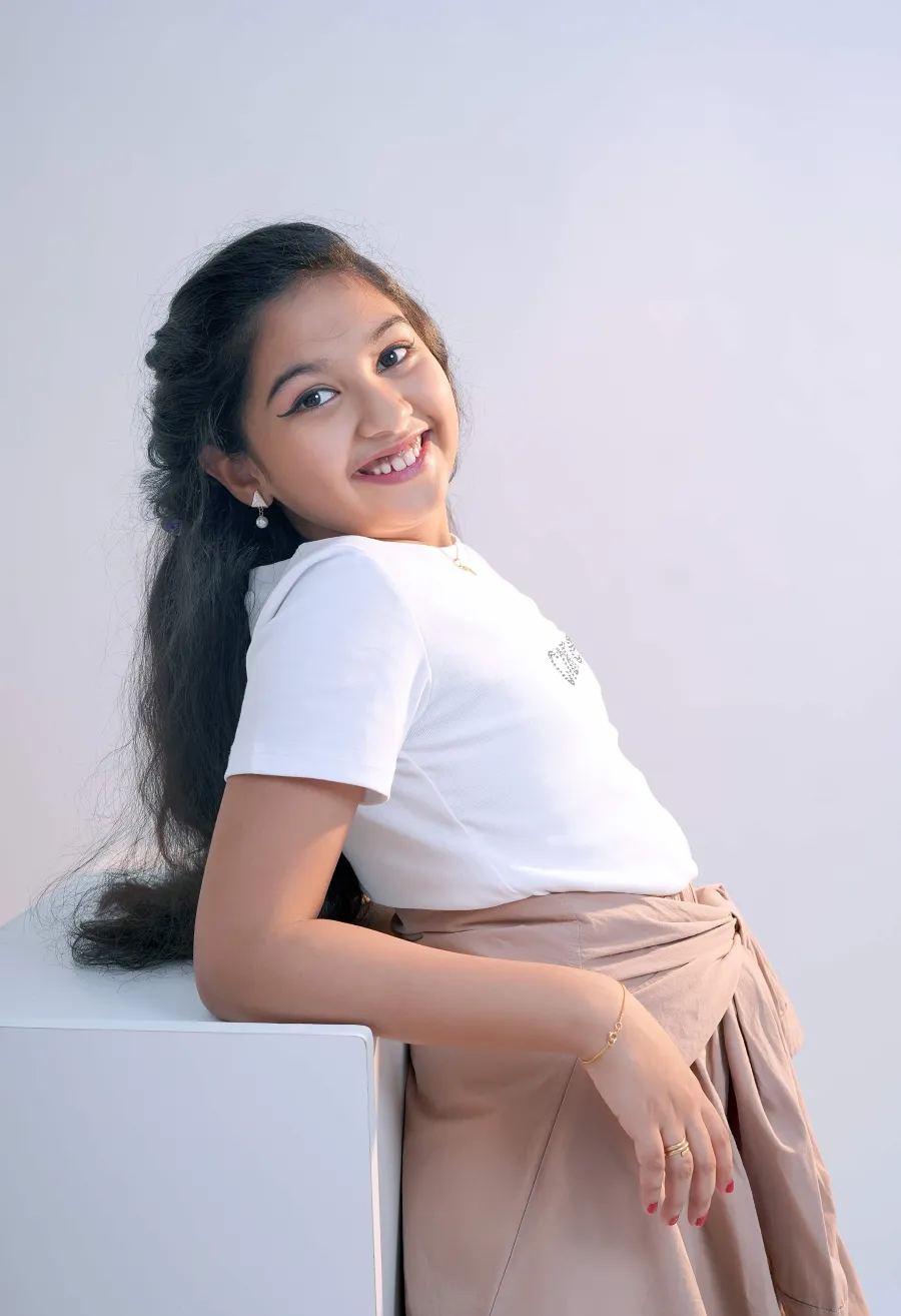 Every smile tells a beautiful story! Capture your little one's precious moments with professional kids photography at Lumora Studio. ❤️